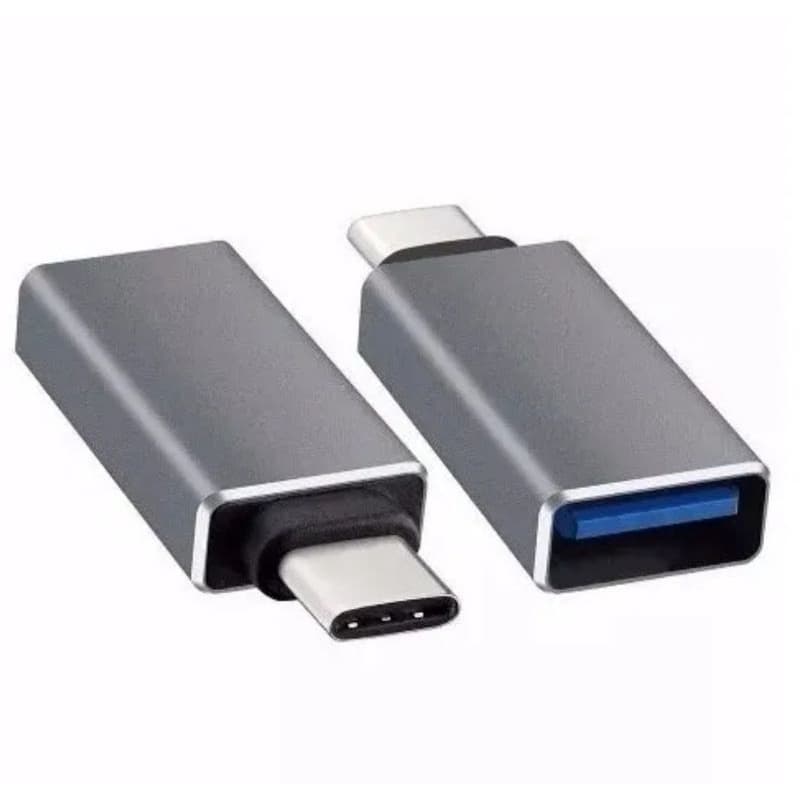 Adaptador Usb 3.1 Type-c Para Usb 3.0 Femea Preto Cel Not