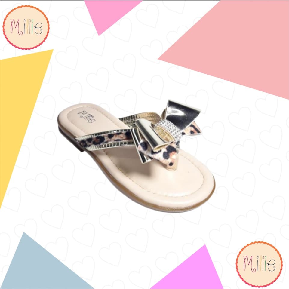 Rasteira Infantil Menina Miliie Cores