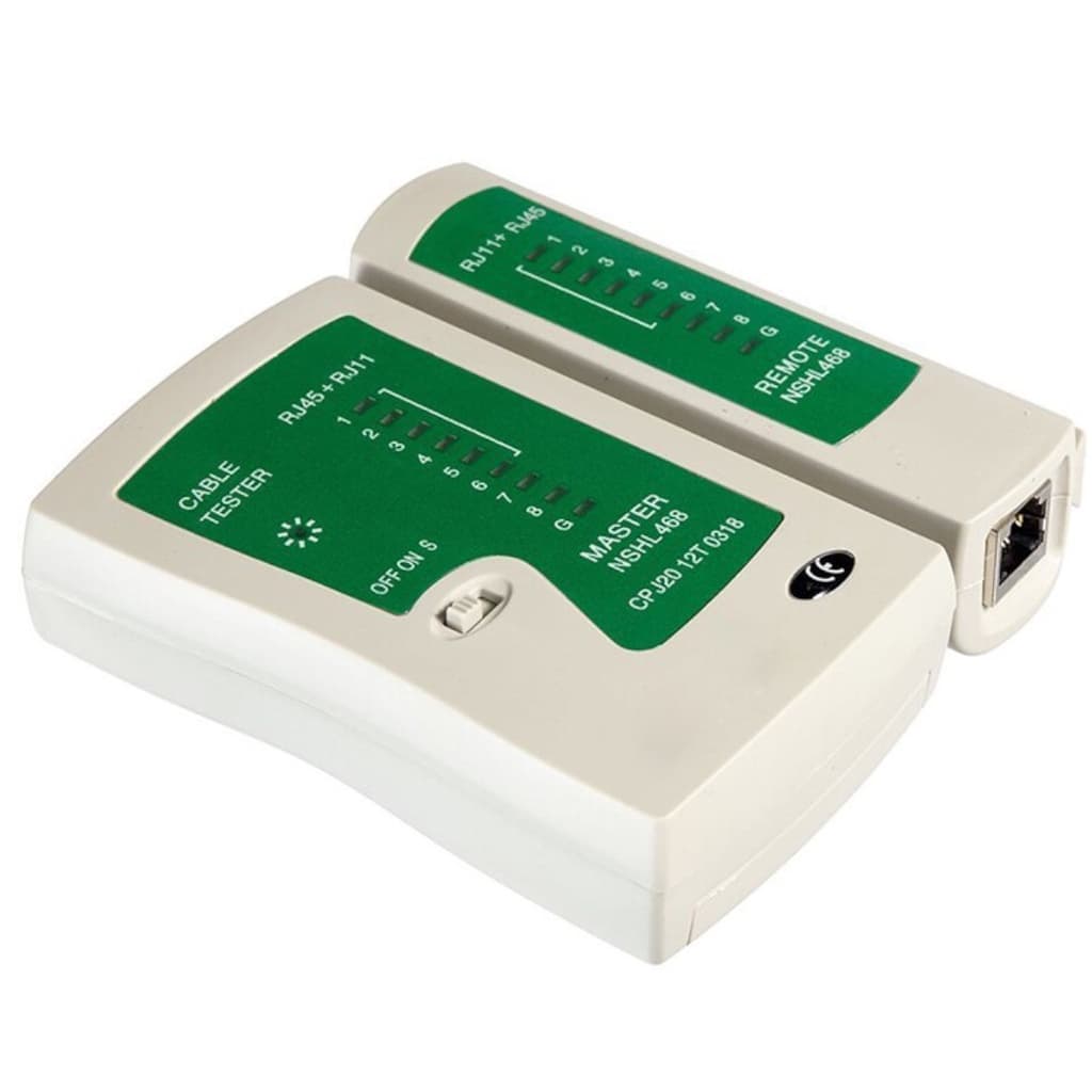 Testador  Para  Cabos Rede Lan Utp Para Rj11 Rj45  Portátil