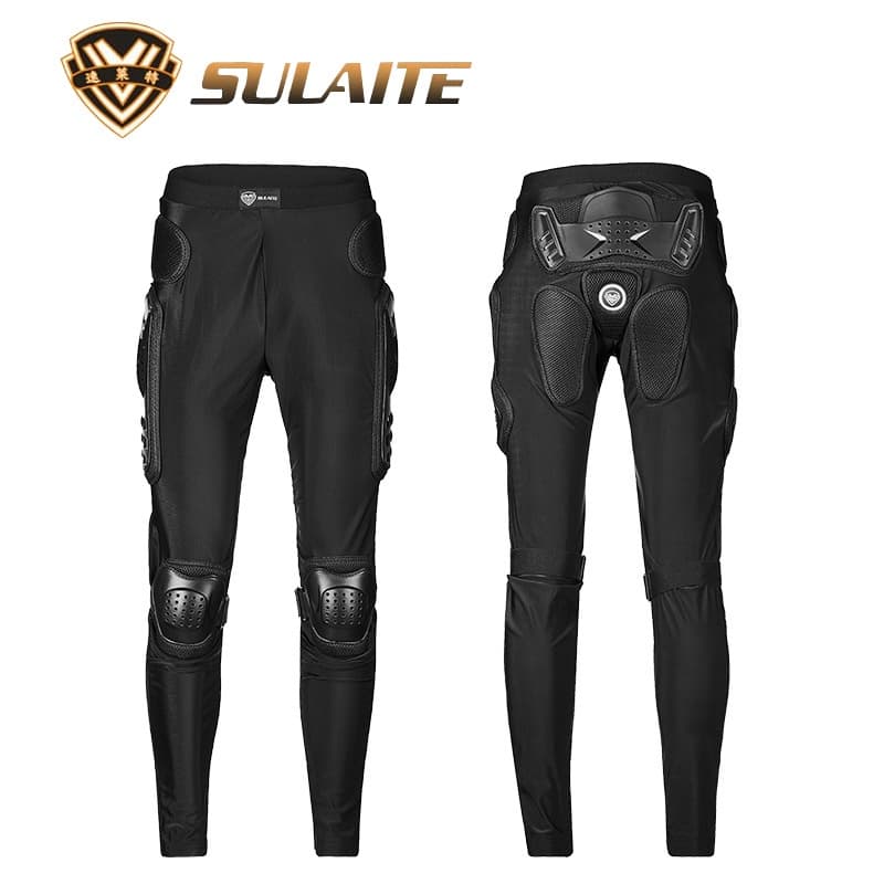 Disponível !!! Calças armadura de motocicleta Calças de motocross Armadura longa joelho virilha proteção quadril Shorts para equipamentos de corrida de motocicleta