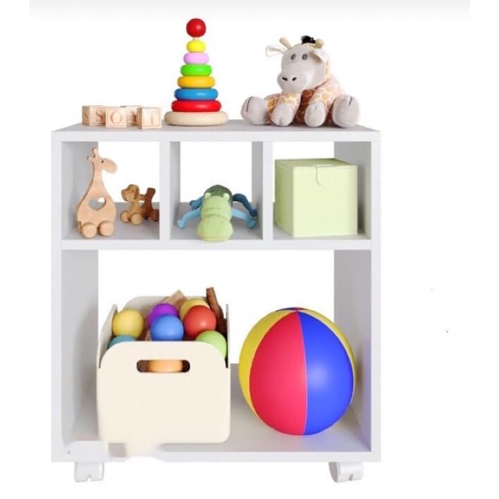 Nicho Prateleira Infantil Para Brinquedos Cantinho Do Café Decorativa Organizadora Mdf Branco