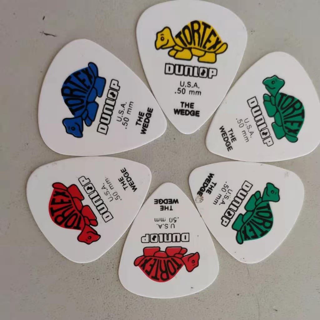 Palheta De Guitarra 50 Peças