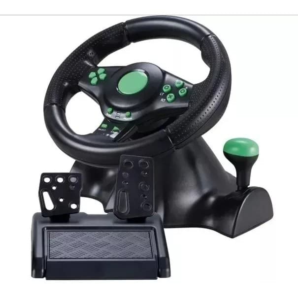 Volante Racer 4 Em 1 Compatível Com Xbox360 Ps3 Ps2 Pc Pedal Cambio Gamer