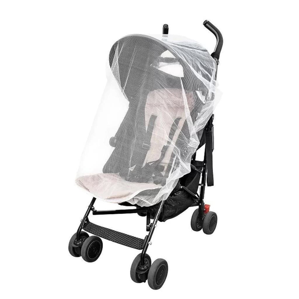 Mosquiteiro Tela Protetora para Carrinho e Bebê Conforto Proteção contra Insetos Avulso 120cm x 120cm
