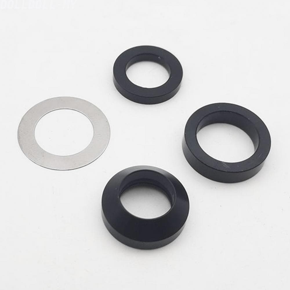 M12x3mm , M12x7.5mm , M15x0.2mm , M15x5mm Bicicleta Através Do Eixo/Cubos Plano/Arruela Cônica