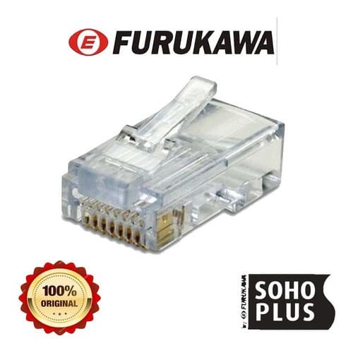 10 X Rj45 Macho Furukawa Soho Plus ( C/10 Peças ).