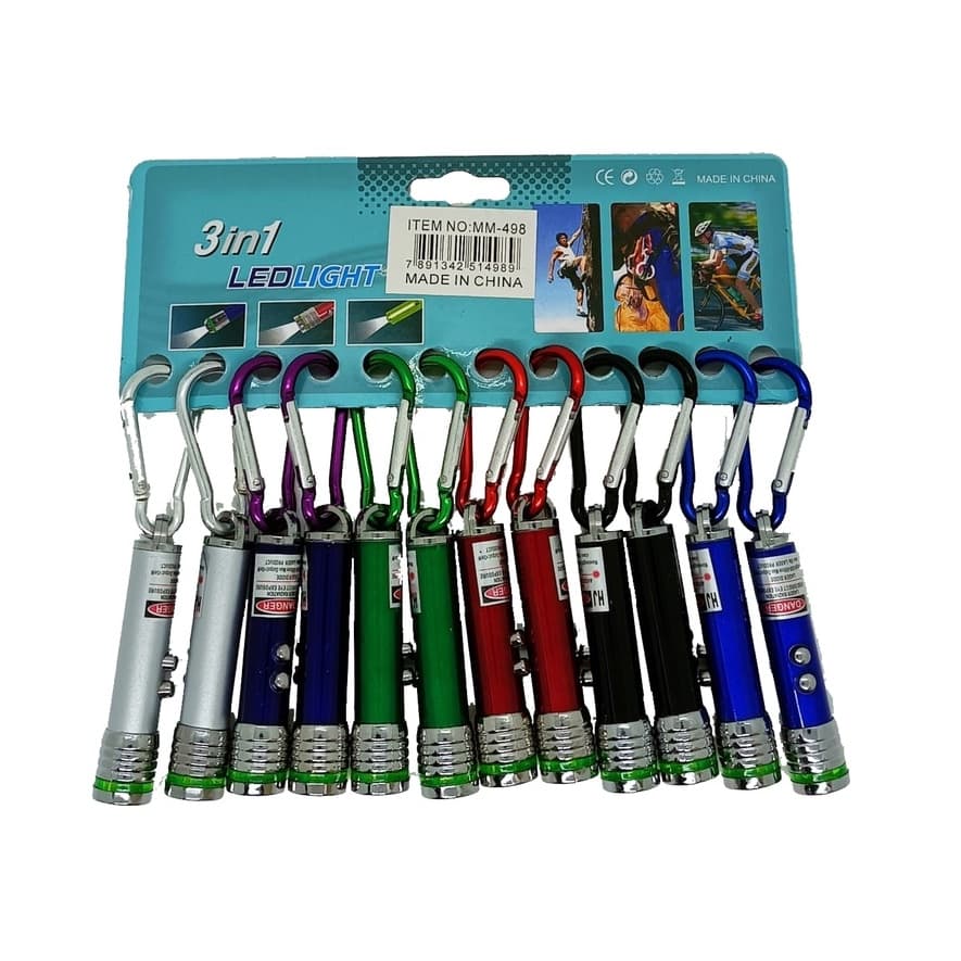 Caneta Laser Chaveiro Lanterna