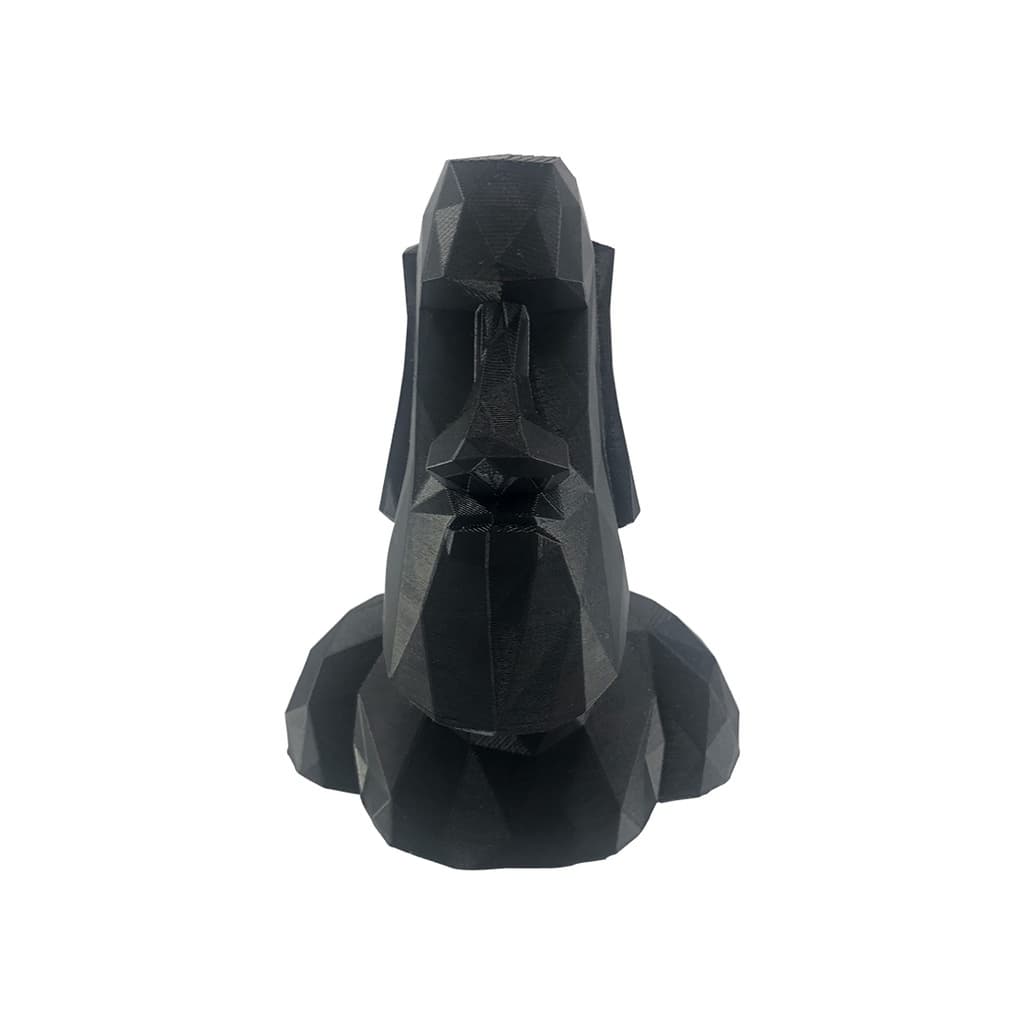 Moai Low Poly Decoração 3D