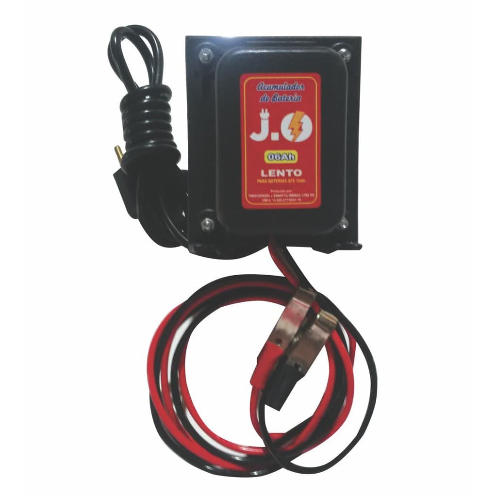 Carregador De Bateria Automotiva 6A/12VBivolt