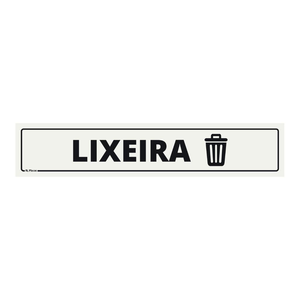 laca Sinalização Lixeira 25x05