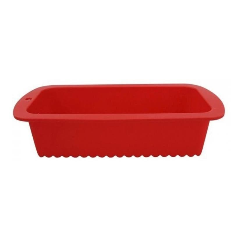Forma De Pão Retangular Em Silicone 26,5 X 13 X 6,5 Cm