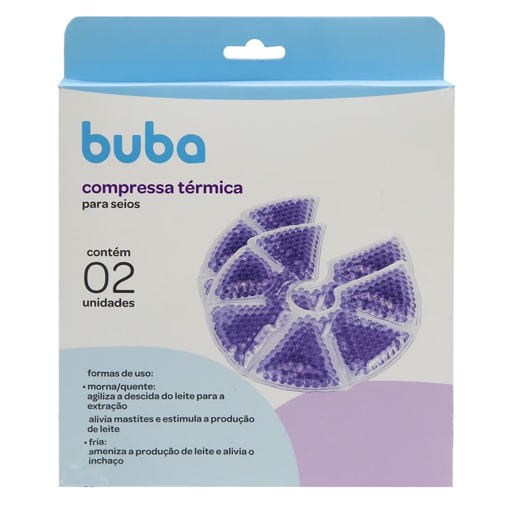 Bolsa Compressa Térmica Em Gel Para Seios Amamentação Buba