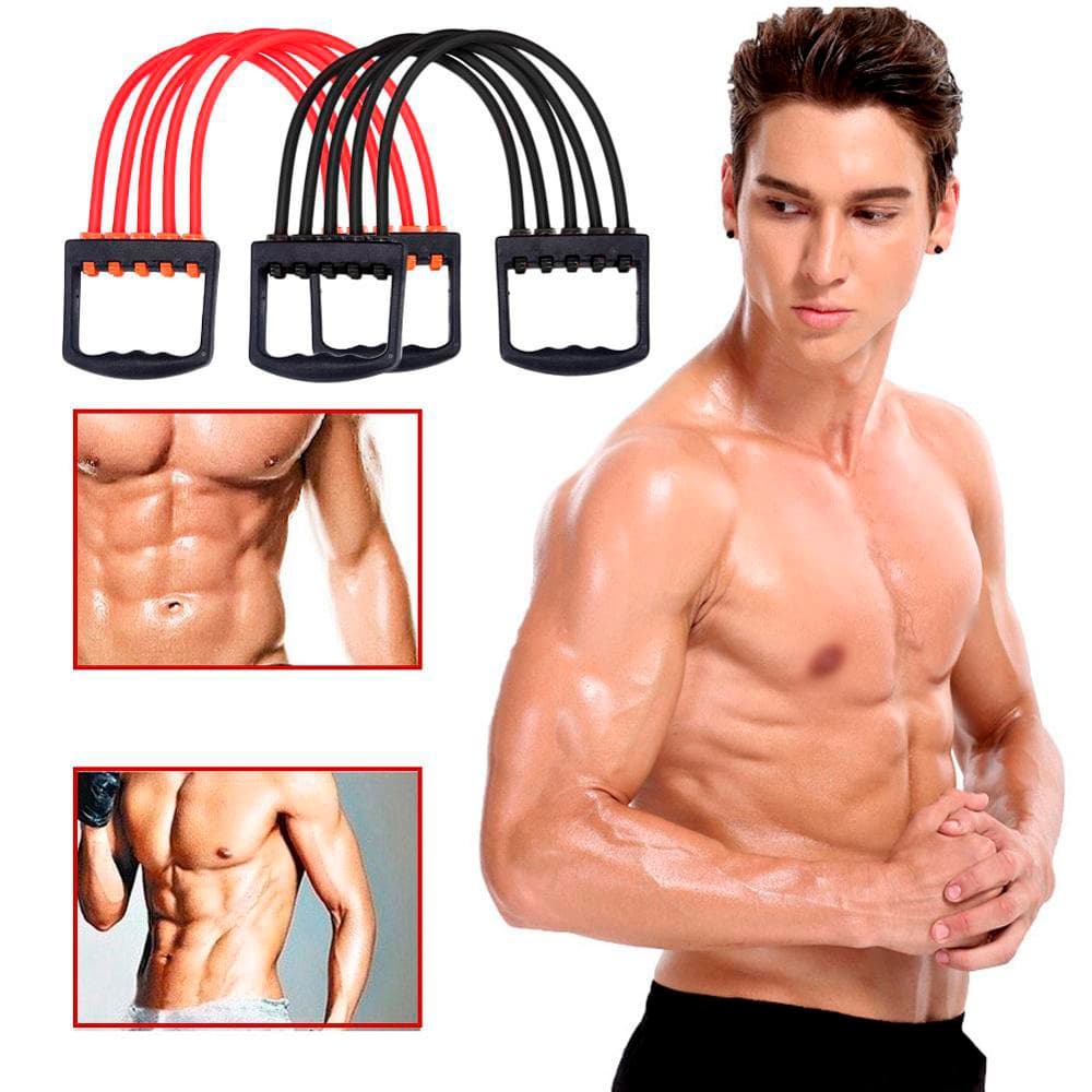 Elástico para Exercícios em Casa Extensor De Peitoral Multifuncional Fitness Exercícios  Musculação