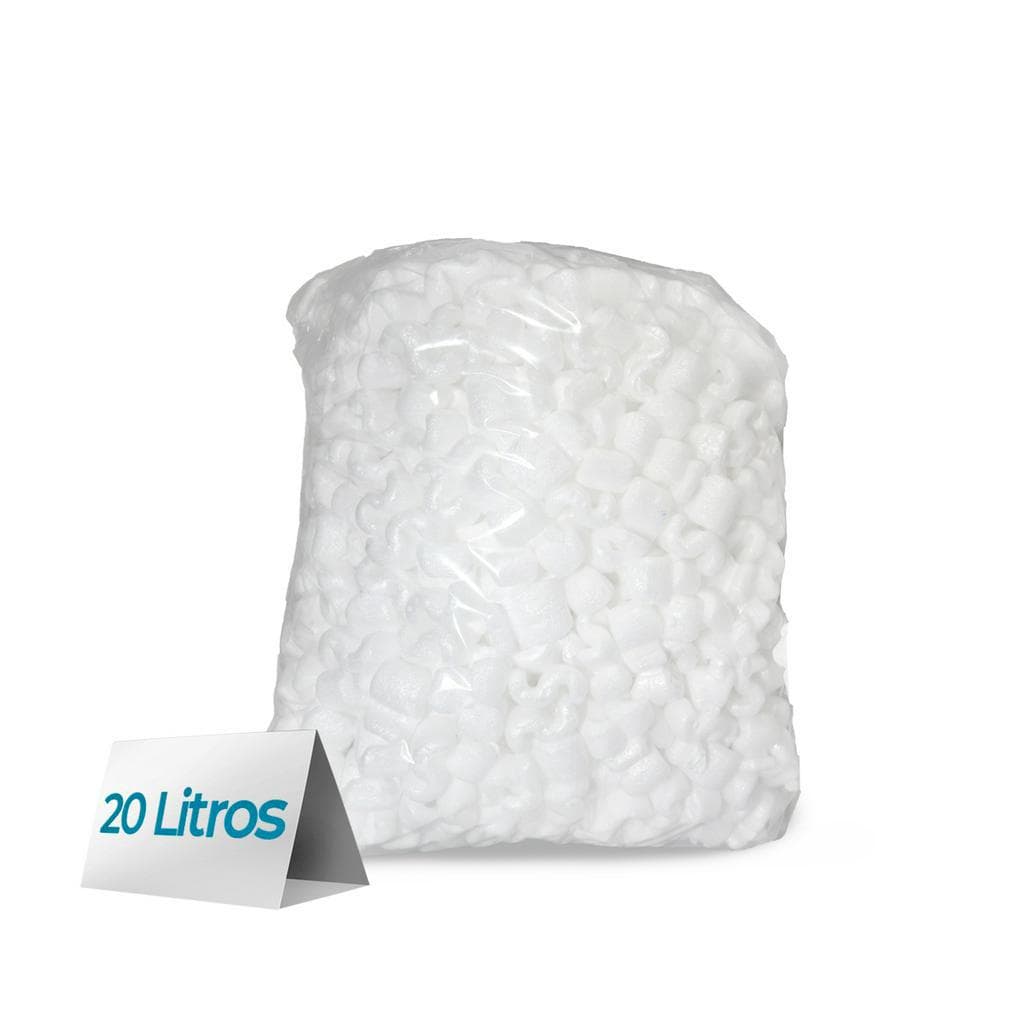 Isopor Eps S-pack Preenchimento Caixa Embalagem 20 Litros