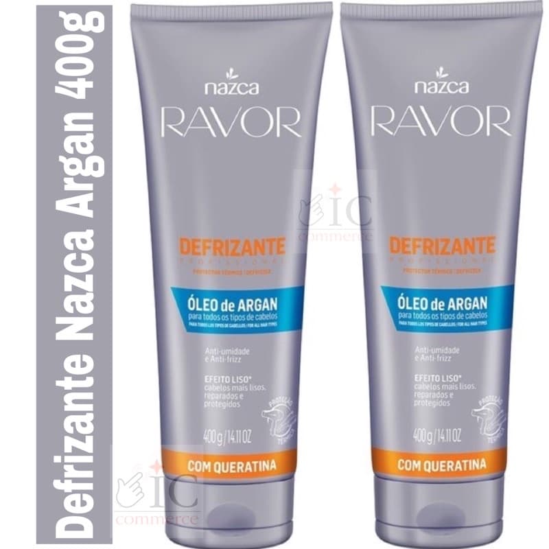 Defrizante Óleo de Argan Ravor Nazca 400g