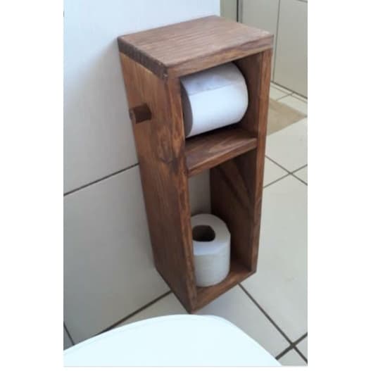 Porta papel higiênico.