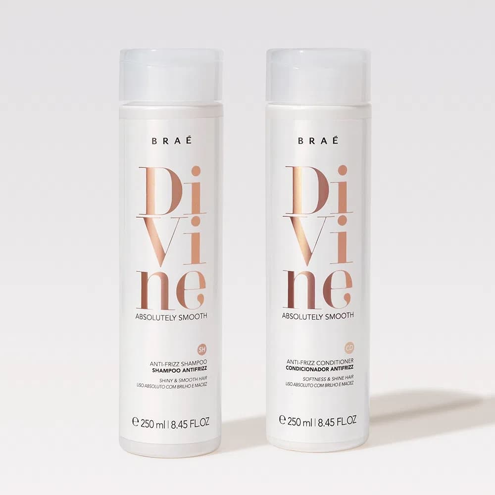 Kit Braé Divine Duo Shampoo e Condicionador - 2x250ml