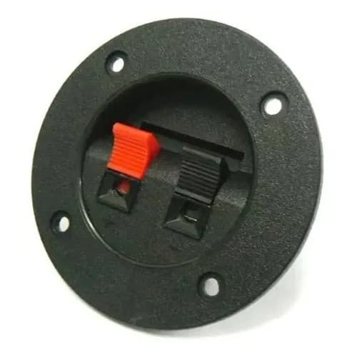 Borne Para Caixa Som Automotivo Acústica Redondo 75mm