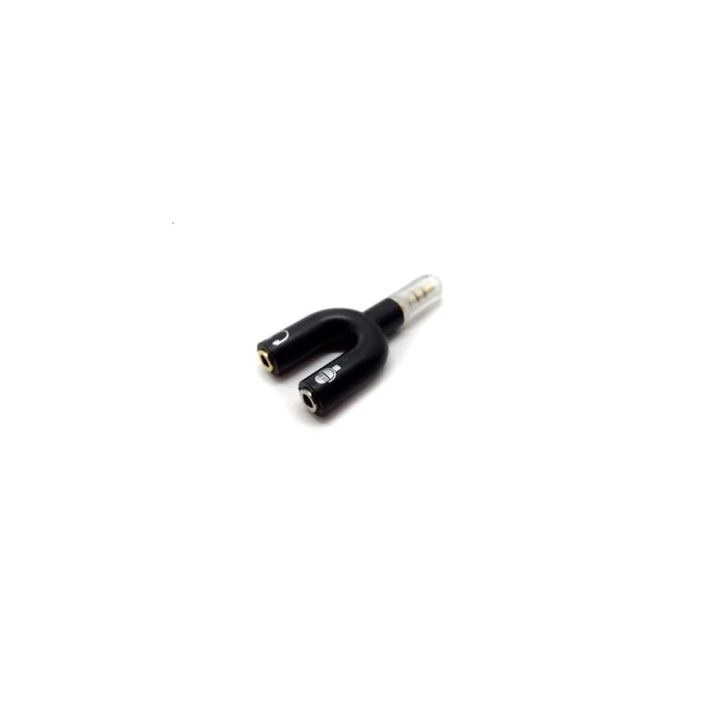 Adaptador Para Fone Headset Microfone Lapela P2 X P3 Áudio