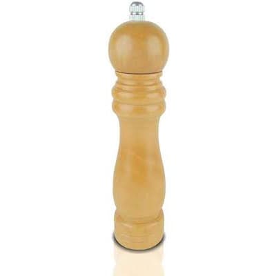 MOEDOR DE PIMENTA- MADEIRA/PORTA TEMPERO-20 CM- SALIM