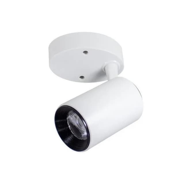 Spot Sobrepor Led 7w Bivolt Delis Branco