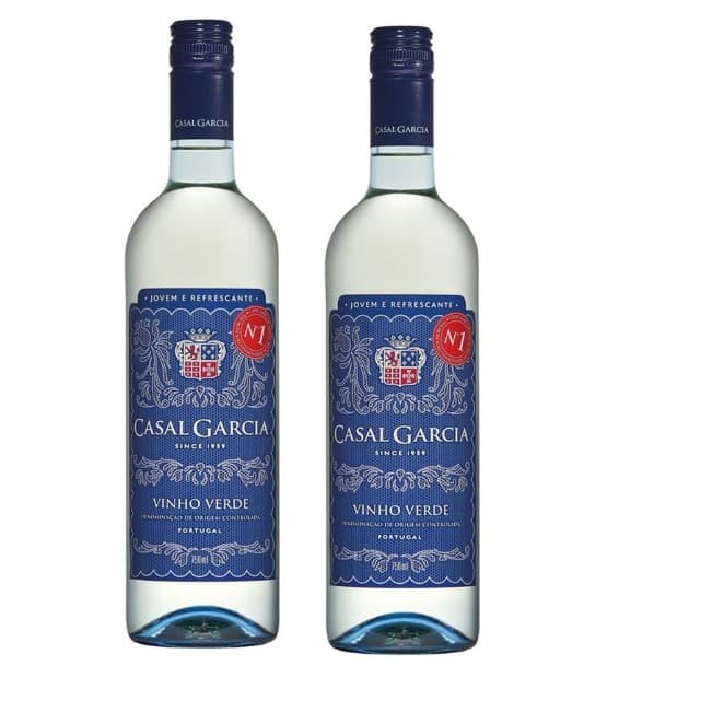 Kit Vinho Casal Garcia Verde Meio Seco 750ml 2 unidades
