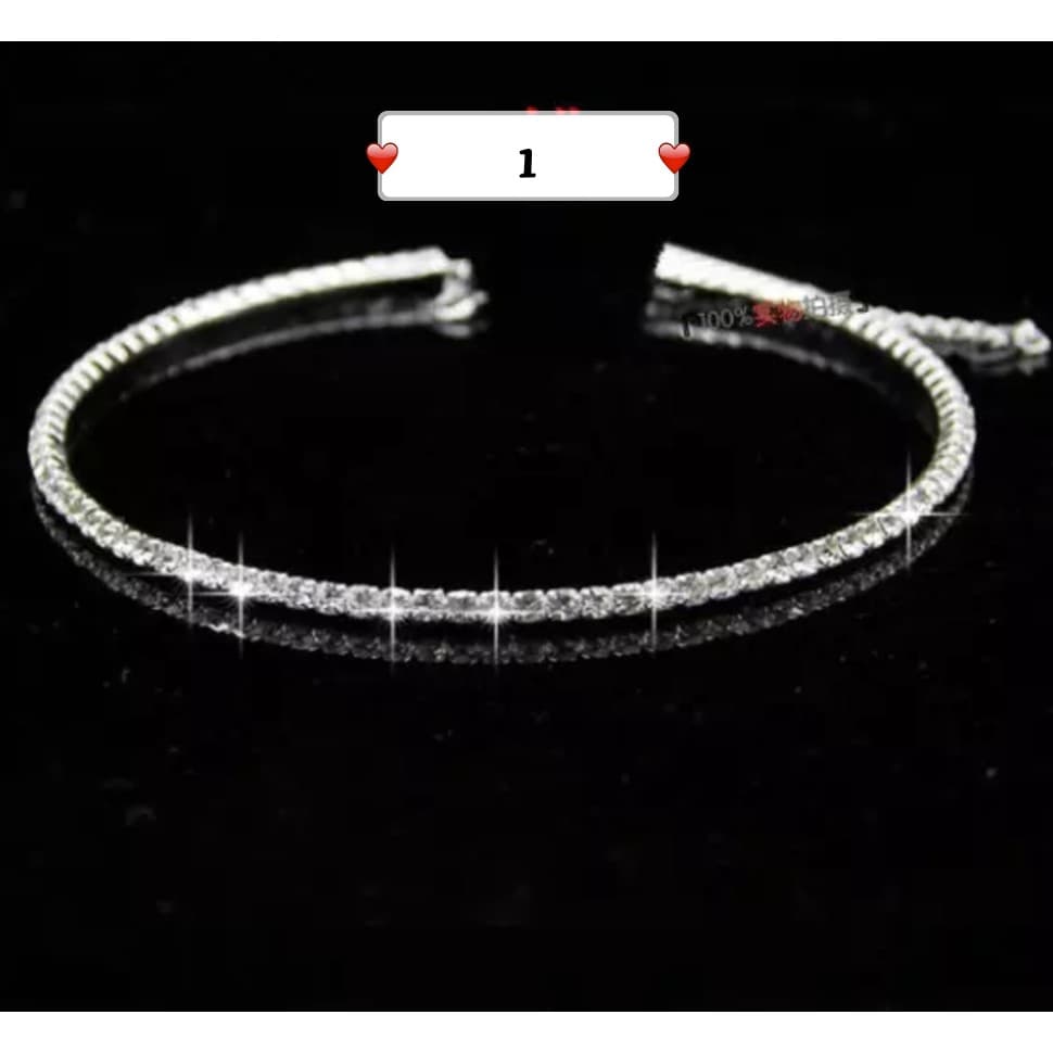 Gargantilha /Colar de Corrente de Metal/COM STRASS