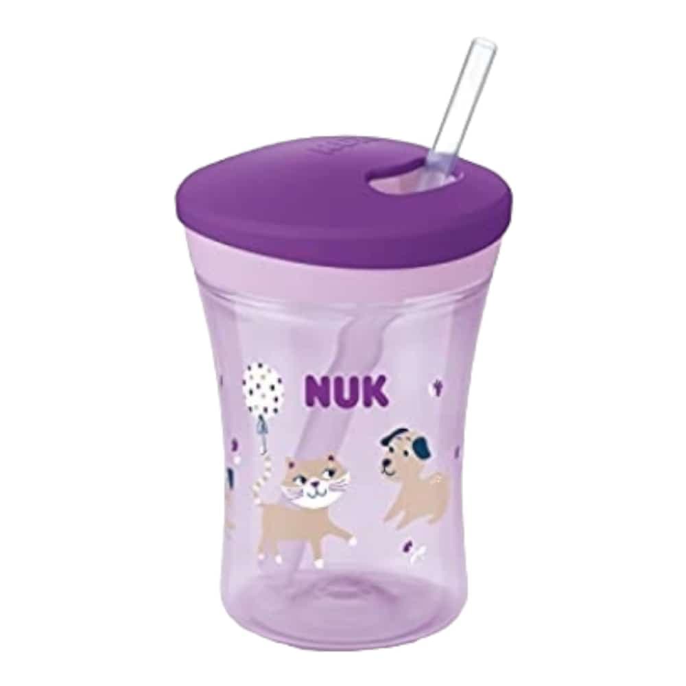 Copo Action NUK Evolution Cup com Canudo 12+meses 230ml