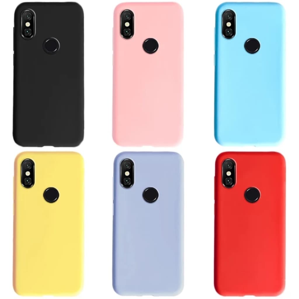 Case Capa Silicone Fina Tpu Para Xiaomi Mi A2 Lite