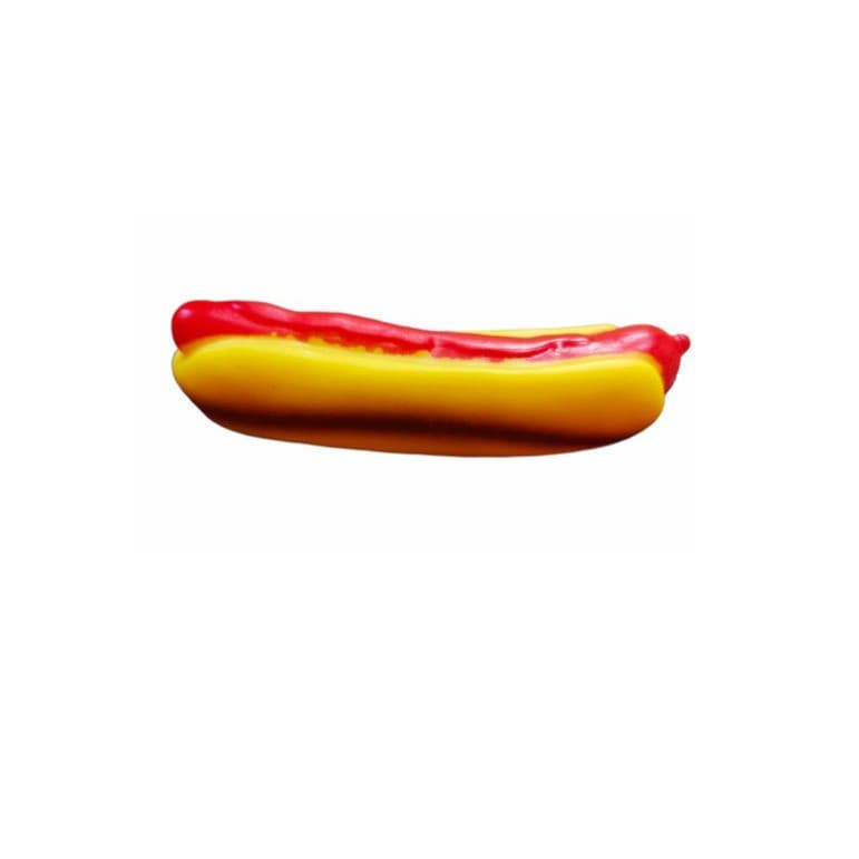 Brinquedo Mordedor HotDog Pet Cães Cachorro Gato Pet