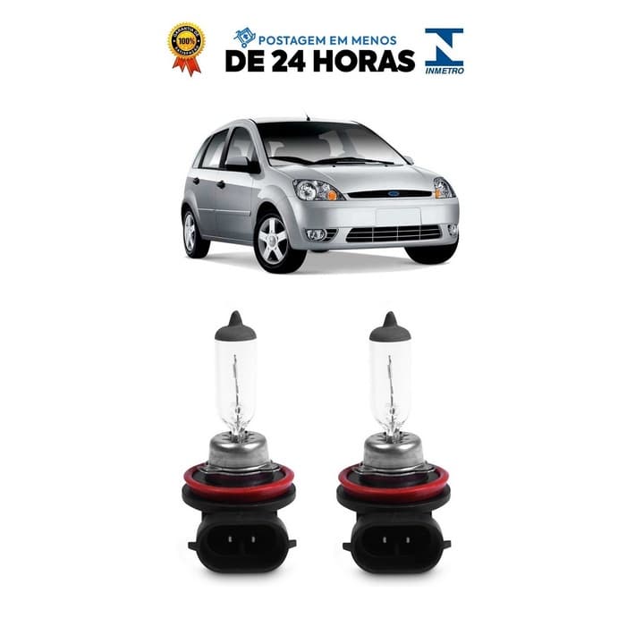 Par Lampada Farol de Milha Fiesta 2002 2003 2004 2005 2006 HB4