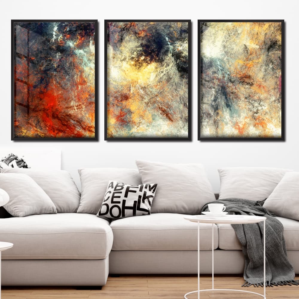 Quadros decorativos abstrato quarto sala
