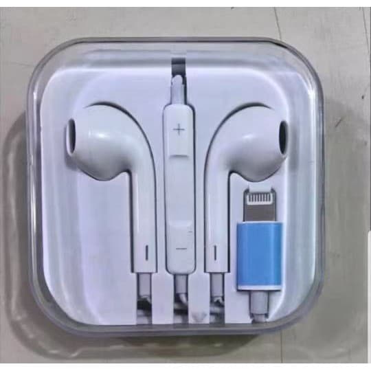 Fone de Ouvido Earphone Iphone Lightning 7 Plus X Xs EarX Bluetooth Original Oferta sem caixa