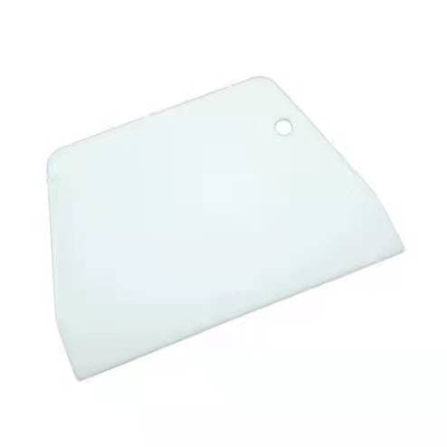 Espátula Branco Raspador Cortador De Plástico Para Massas Em Geral Biscuit Confeitaria E Cozinha