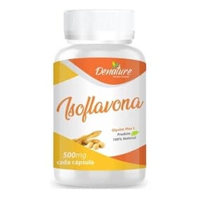 Isoflavona 500mg 60 Cápsulas Denature
