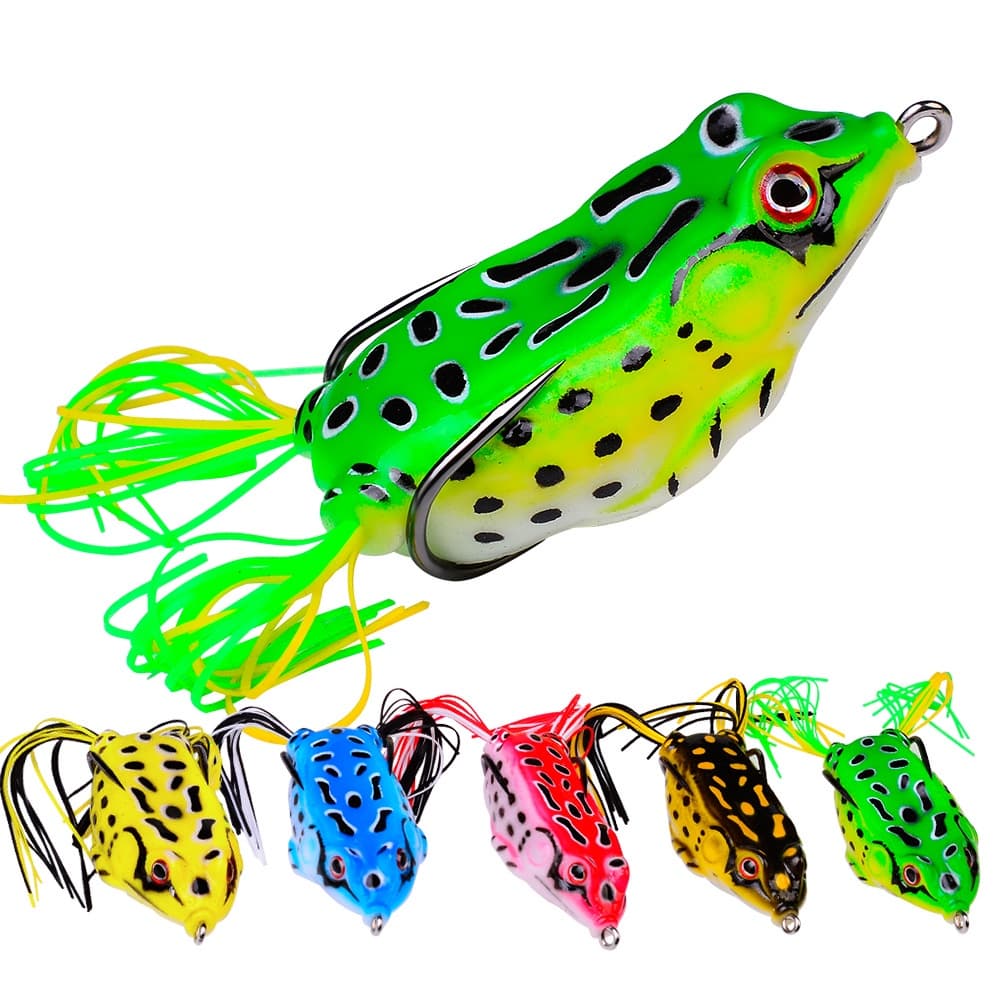 Isca De Pesca/Flexível Especial Umpan Peixe Tropas Biônico Toad/Thunder kit artificial Para A
