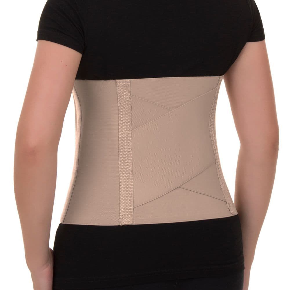 Cinta Abdominal Elástica Em X Bege - Artipé