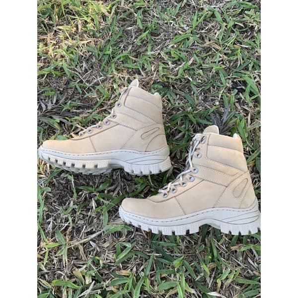 Bota Cano Curto Areia Tratorada Motociclista  Moto Trilha Militar Paintball Policia Tatico