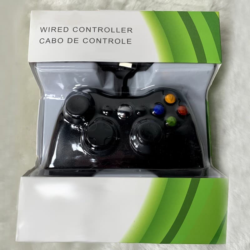 Controle Video Game Xbox 360 Com Fio Joystick Xbox360 E Pc