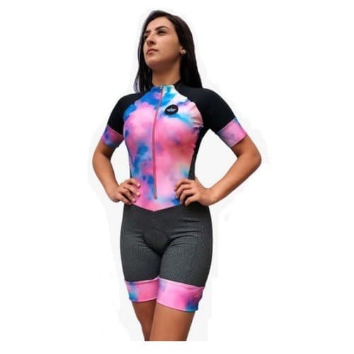 Macaquinho de Ciclismo Elite Invicto Tie Dye