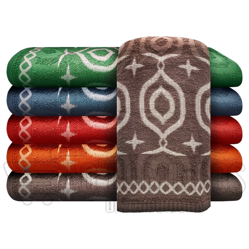 Kit Com 5 Toalhas De Banho Gigante 80 X 1,70 Atacado