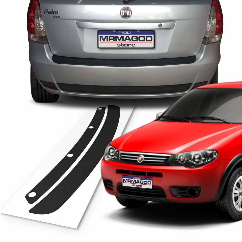 Soleira Da Mala Adesivo para Carro FIAT PALIO G3 Celebration Economy Fire Way Acessório para Carros
