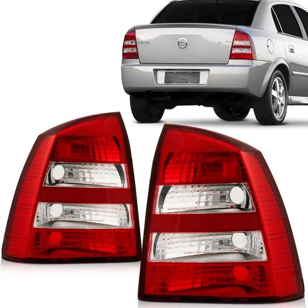 Lanterna Traseira Astra 2004 05 06 2007 08/12 Sedan Bicolor