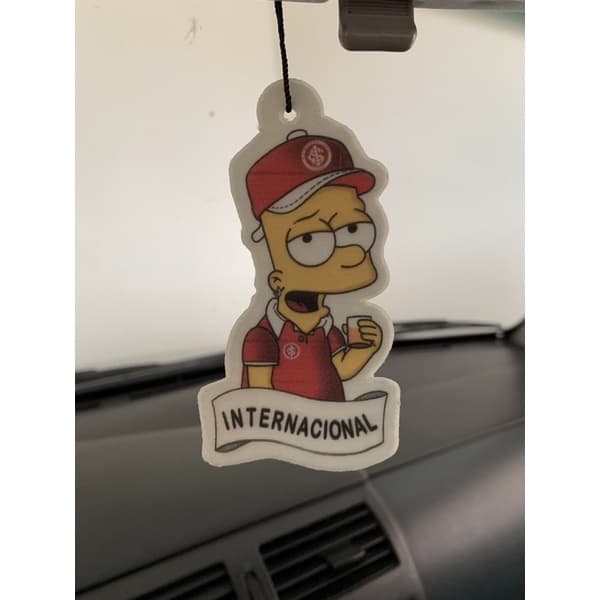 Aromatizantes Personalizados - Time Internacional - Cheirinho de Carro - Pronta Entrega no Brasil - Tipo little trees