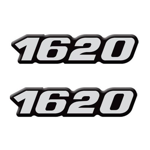 Emblema Adesivo Para Caminhão Mercedes Benz  1620 Par