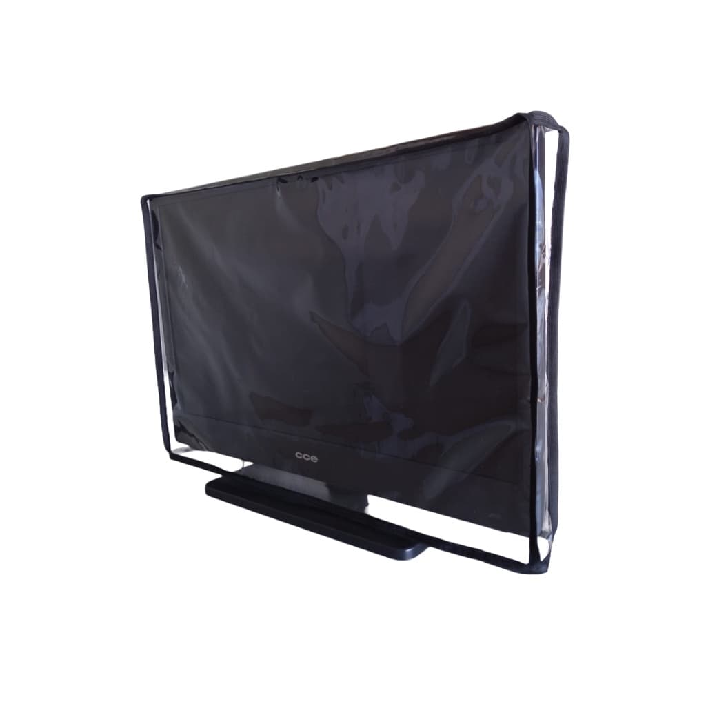 Capa Para TV Led e LCD Em Pvc Transparente Impermeável - Todos os Tamanhos - Capa TV Alta Qualidade