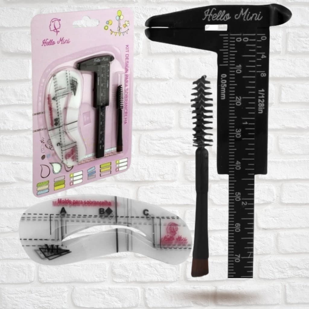 Kit Design Para Sobrancelhas - Hello Mini