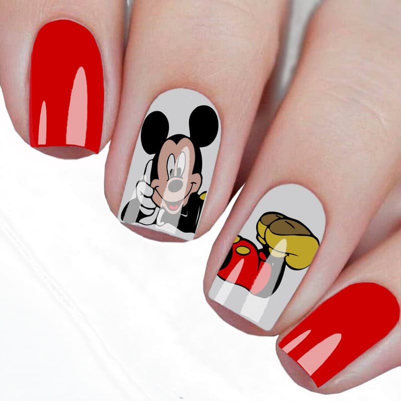 10 Cartelas Adesivos De Unhas Peliculas De Unha 3d Kit Manicure