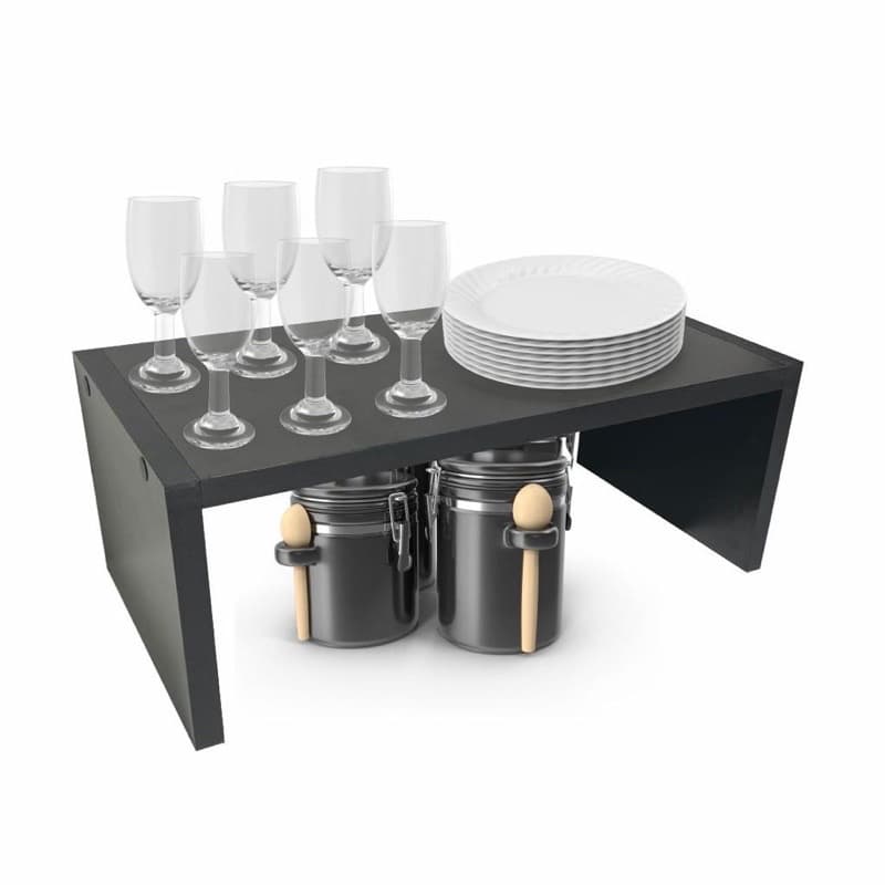 Suporte Organizador Multiuso Armário Cozinha 40 cm alta qualidade