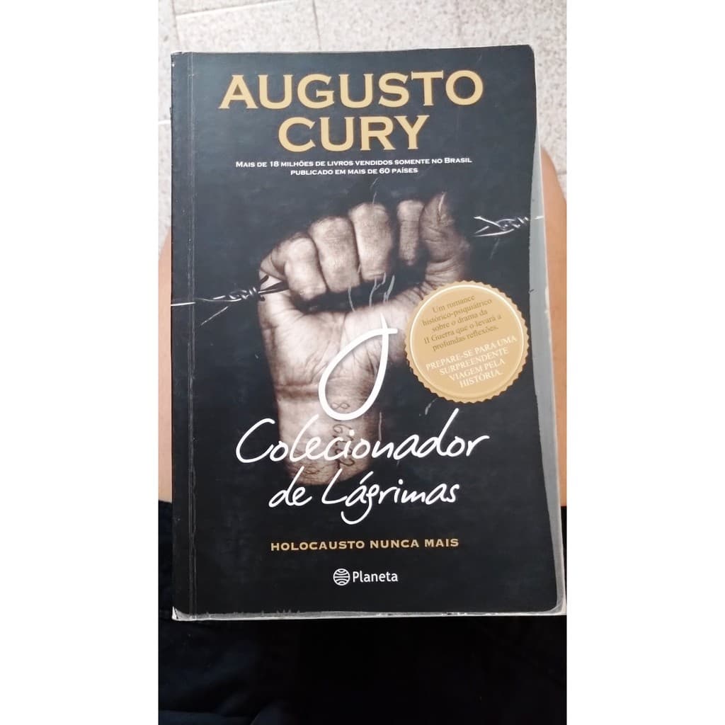 Colecionador de lágrimas - Augusto Cury - 1ª ed - 376 pags.